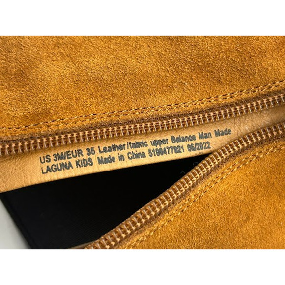 Sam Edelman Laguna Frontier Girls Brown Suede Chelsea Boots H26800L203 Size 3 - Picture 8 of 11